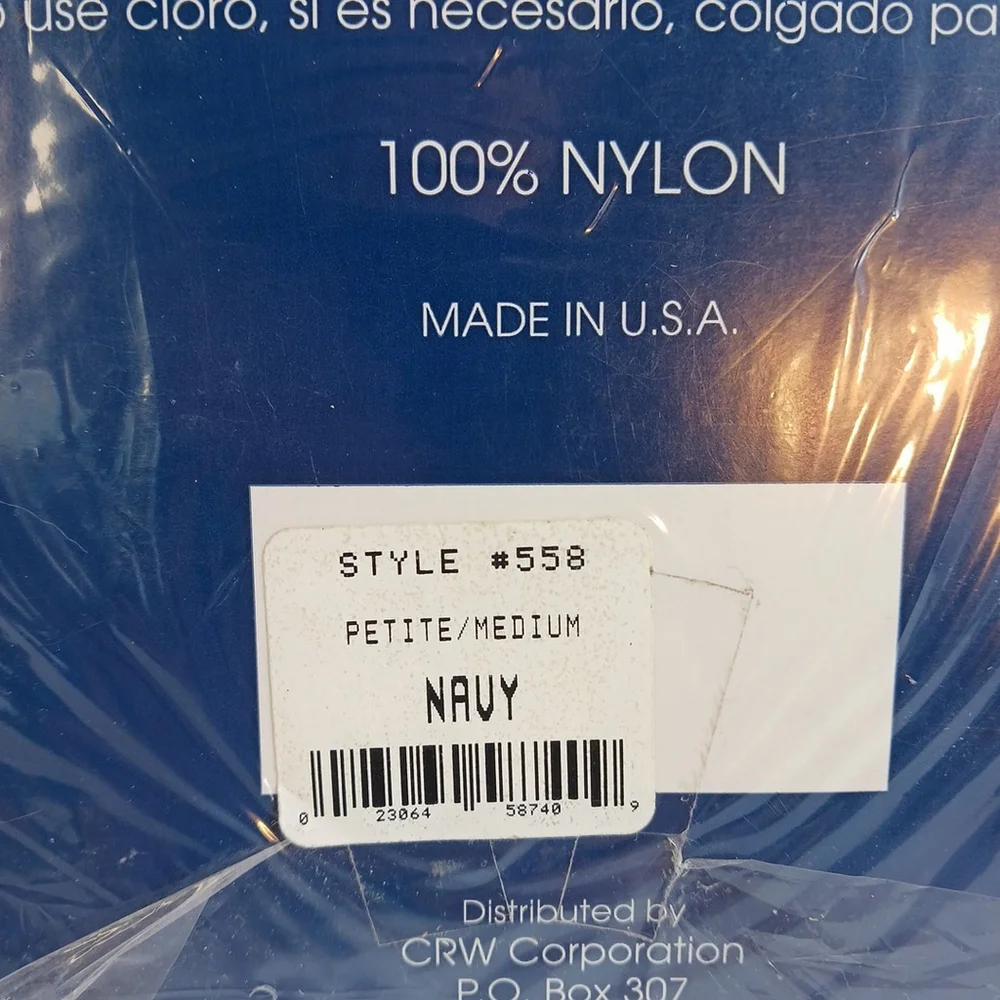 Camelot Pantyhose Petite Medium Navy Sheer Leg